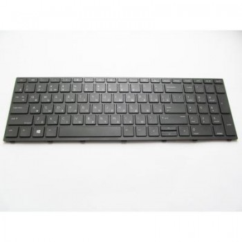 Клавіатура ноутбука HP ProBook 450/455/470 G5 черная с черной (A46063)