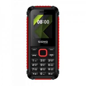 Огляд Мобільний телефон Sigma X-style 18 Track Black-Red (4827798854426): характеристики, відгуки, ціни.