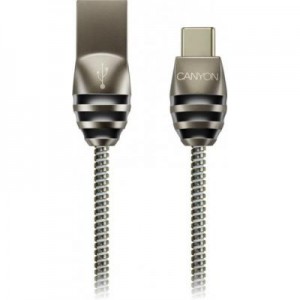 Дата кабель USB 2.0 AM to Type-C 1.0m Canyon (CNS-USBC5DG)