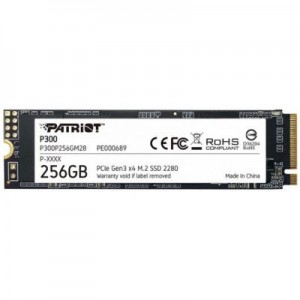 Огляд Накопичувач SSD M.2 2280 256GB Patriot (P300P256GM28): характеристики, відгуки, ціни.