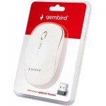 Огляд Мишка Gembird MUSW-4B-01-W White (MUSW-4B-01-W): характеристики, відгуки, ціни.