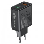 Огляд Зарядний пристрій Grand-X Fast Charge 3-в-1 Quick Charge 3.0, FCP, AFC, 18W CH-650 (CH-650): характеристики, відгуки, ціни.