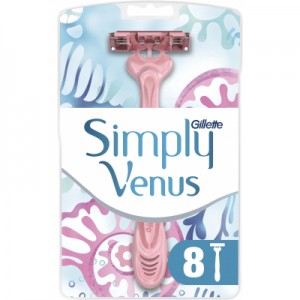 Бритва Gillette Simply Venus 3 8 шт. (7702018465767)