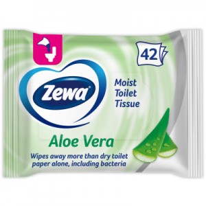 Огляд Туалетний папір Zewa Aloe Vera 42 шт (7322540898934): характеристики, відгуки, ціни.