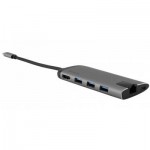 Огляд Концентратор Verbatim USB-C to U3.1G1/U3.0/HDMI/SD/mSD/RJ45 (49142): характеристики, відгуки, ціни.