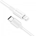 Огляд Дата кабель USB Type-C to Lightning 1.0m 3A white ColorWay (CW-CBPDCL032-WH): характеристики, відгуки, ціни.