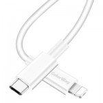 Огляд Дата кабель USB Type-C to Lightning 1.0m 3A white ColorWay (CW-CBPDCL032-WH): характеристики, відгуки, ціни.