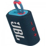 Огляд Акустична система JBL Go 3 Blue Coral (JBLGO3BLUP): характеристики, відгуки, ціни.