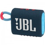 Огляд Акустична система JBL Go 3 Blue Coral (JBLGO3BLUP): характеристики, відгуки, ціни.