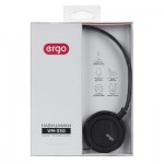 Огляд Навушники Ergo VM-330 Black: характеристики, відгуки, ціни.