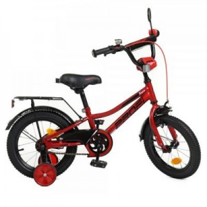 Огляд Дитячий велосипед Profi Prime 14" Червоний (Y14221 red): характеристики, відгуки, ціни.
