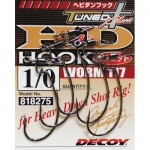 Огляд Гачок Decoy Worm117 HD Hook Offset 02 (5 шт/уп) (1562.08.01): характеристики, відгуки, ціни.