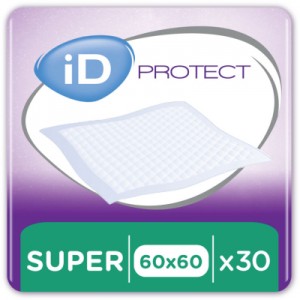 Пелюшки для малюків ID Proteсt Super 60 x 60 см. 30 шт. (5414874004012_5411416047902)