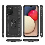 Огляд Чохол до мобільного телефона BeCover Military Samsung Galaxy A02s SM-A025/A03s SM-A037/M02s SM-M025 Black (706012): характеристики, відгуки, ціни.