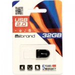 Огляд USB флеш накопичувач Mibrand 32GB Scorpio Black USB 2.0 (MI2.0/SC32M3B): характеристики, відгуки, ціни.