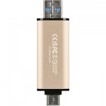 Огляд USB флеш накопичувач Transcend 128GB JetFlash 930 Gold-Black USB 3.2/Type-C (TS128GJF930C): характеристики, відгуки, ціни.