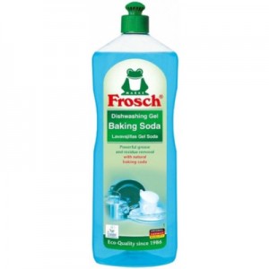 Огляд Засіб для ручного миття посуду Frosch Сода 1 л (4009175956729): характеристики, відгуки, ціни.