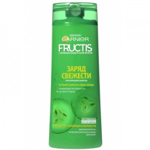 Огляд Шампунь Garnier Fructis Заряд свіжості 400 мл (3600541980990): характеристики, відгуки, ціни.