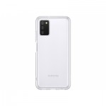 Огляд Чохол до мобільного телефона Samsung Soft Clear Cover Galaxy A03s (A037) Transparent (EF-QA037TTEGRU): характеристики, відгуки, ціни.