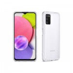 Огляд Чохол до мобільного телефона Samsung Soft Clear Cover Galaxy A03s (A037) Transparent (EF-QA037TTEGRU): характеристики, відгуки, ціни.
