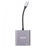 Огляд Перехідник Maxxter USB-C to 2 HDMI 2 display (V-CM-2HDMI): характеристики, відгуки, ціни.