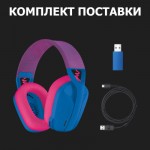 Огляд Навушники Logitech G435 Lightspeed Wireless Gaming Headset Blue (981-001062): характеристики, відгуки, ціни.