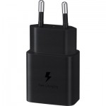 Огляд Зарядний пристрій Samsung 15W Power Adapter (w/o cable) Black (EP-T1510NBEGRU): характеристики, відгуки, ціни.