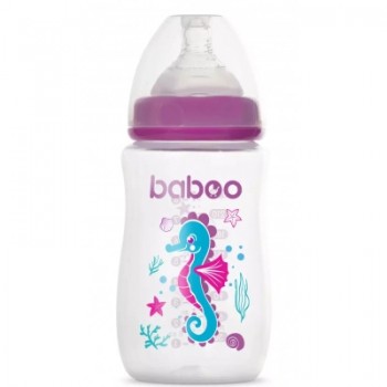 Пляшечка для годування Baboo Морський коник 250 мл (90404)