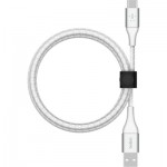 Огляд Дата кабель USB 2.0 AM to Type-C 1.0m BRAIDED white Belkin (CAB002BT1MWH): характеристики, відгуки, ціни.