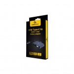 Огляд Перехідник USB-C to HDMI/VGA, 4К 30Hz Cablexpert (A-USB3C-HDMIVGA-01): характеристики, відгуки, ціни.