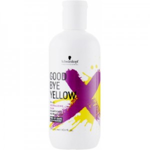 Шампунь Schwarzkopf Professional Goodbye Yellow Безсульфатний з антижовтим ефектом 300 мл (4045787736410)