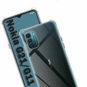Чохол до мобільного телефона BeCover Anti-Shock Nokia G21 / G11 Clear (707570)