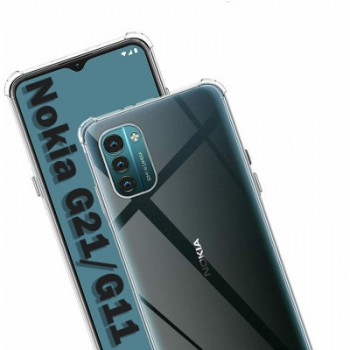 Чохол до мобільного телефона BeCover Anti-Shock Nokia G21 / G11 Clear (707570)