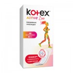 Огляд Щоденні прокладки Kotex Active Deo Extra Thin 48 шт. (5029053547886): характеристики, відгуки, ціни.
