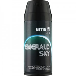 Огляд Дезодорант Amalfi Men Amerald Sky 150 мл (8414227693648): характеристики, відгуки, ціни.