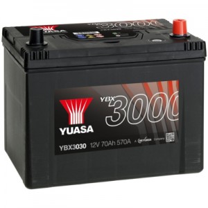 Автомобільний акумулятор Yuasa 12V 72Ah SMF Battery (YBX3030)