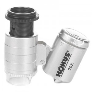 Огляд Мікроскоп Konus Konusclip-2 для смартфона 20x (3711): характеристики, відгуки, ціни.