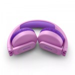 Огляд Навушники Philips Kids TAK4206 On-ear Colored light panels Wireless Pink (TAK4206PK/00): характеристики, відгуки, ціни.