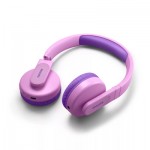 Огляд Навушники Philips Kids TAK4206 On-ear Colored light panels Wireless Pink (TAK4206PK/00): характеристики, відгуки, ціни.