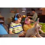 Огляд Навушники Philips Kids TAK4206 On-ear Colored light panels Wireless Pink (TAK4206PK/00): характеристики, відгуки, ціни.