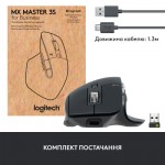 Огляд Мишка Logitech MX Master 3S for Business Performance Wireless/Bluetooth Graphite (910-006582): характеристики, відгуки, ціни.