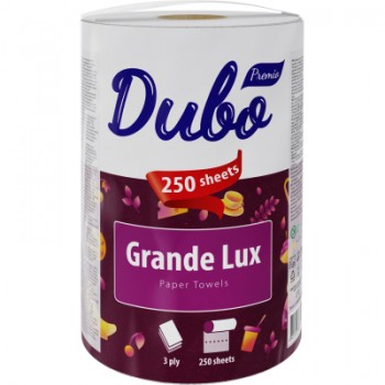 Паперові рушники Диво Premio Grande Lux 3 шари 250 відривів 1 рулон (4820003837597)