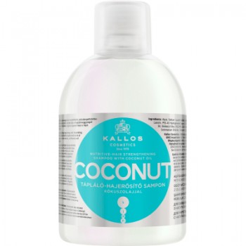 Шампунь Kallos Cosmetics Coconut для зміцнення волосся з кокосовою олією 1000 мл (5998889516093)