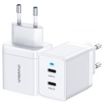 Огляд Зарядний пристрій Choetech 2xUSB-C 40W PD/QC/PPS (Q5006-EU-WH): характеристики, відгуки, ціни.