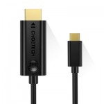 Огляд Кабель мультимедійний USB-C to HDMI 3.0m 4K 30Hz Choetech (XCH-0030BK): характеристики, відгуки, ціни.