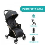 Огляд Коляска Chicco Goody Plus Stroller чорна (79877.57): характеристики, відгуки, ціни.