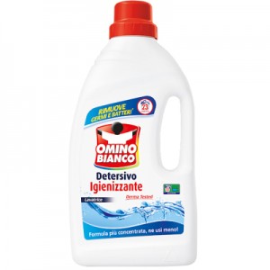 Огляд Гель для прання Omino Bianco Detersivo Igienizzante Антибактеріальний 1.15 л (8003650015402): характеристики, відгуки, ціни.