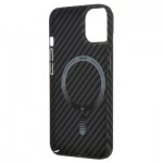 Огляд Чохол до мобільного телефона Armorstandart LikeCarbon MagCase Apple iPhone 14 Black (ARM66363): характеристики, відгуки, ціни.