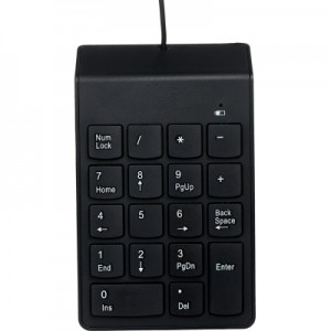 Огляд Клавіатура Gembird KPD-U-03 USB Black (KPD-U-03): характеристики, відгуки, ціни.