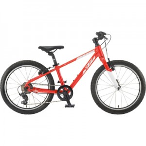 Огляд Дитячий велосипед KTM WILD CROSS 20" рама 30.5 2022 Помаранчевий / Білий (21244100): характеристики, відгуки, ціни.